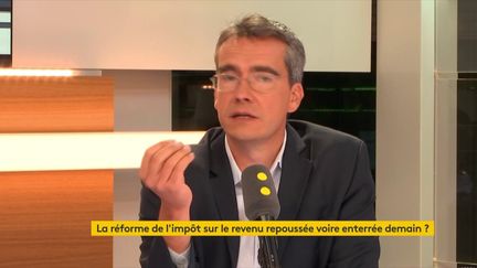 Stéphane Vernay, directeur de la rédaction parisienne de "Ouest France", le 3 septembre 2018. (RADIO FRANCE / FRANCEINFO)