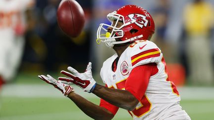 Frankie Hammond, receveur des Kansas City Chiefs (BOB LEVEY / GETTY IMAGES NORTH AMERICA)