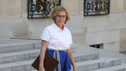 La ministre du Travail, Muriel Pénicaud, le 25 juillet 2018 à Paris. (LUDOVIC MARIN / AFP)