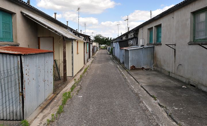 Le camp (Cafi) de Sainte-Livrade en 2008, avant sa r&eacute;habilitation. (PIERRE ANDRIEU / AFP)