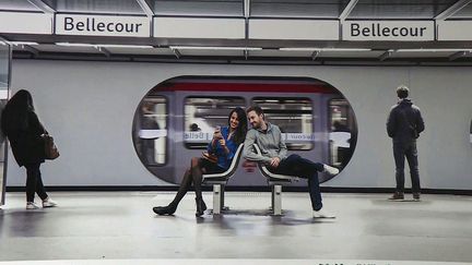 AryouAlive, le nouveau pojet photo de François Sola dans le métro de Lyon&nbsp; (France 3 Lyon)