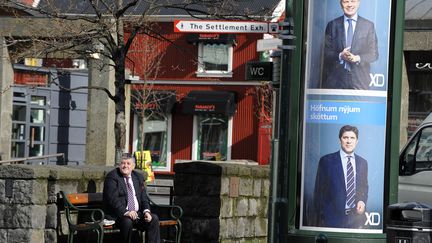 Campagne électorale en Islande, élections du 29 octobre 2016 (OLIVIER MORIN / AFP)