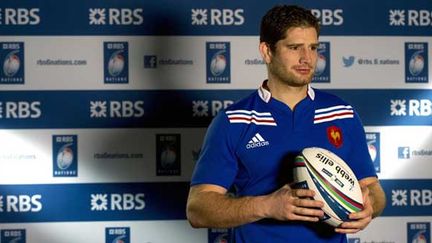 Pascal Papé sous le maillot du XV de France