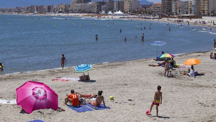 Une vue de Canet-Plage sur la commune de Canet-en-Roussillon (Pyrénées-Orientales), le 21 juin 2015. (BARRERE JEAN-MARC / HEMIS.FR / AFP)