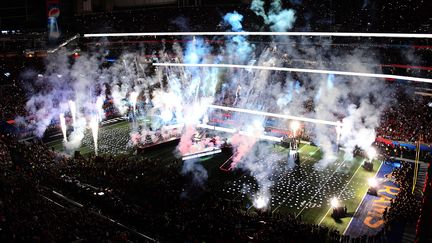 Le dernier spectacle de la mi-temps du Super Bowl le 3 février 2019 à Atlanta, aux Etats-Unis.&nbsp; (SCOTT CUNNINGHAM / GETTY IMAGES NORTH AMERICA)