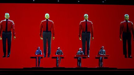 Kraftwerk en concert le 17 octobre 2013
 (Paul Bergen/AFP)