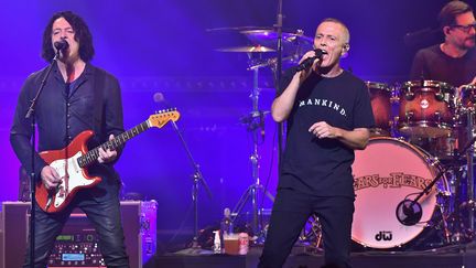 Les Britanniques de Tears For Fears feront escale à Beauregard avant le festival de Nîmes, les Nuits de Fourvière&nbsp;et les Vieilles Charrues fin juillet. (GUSTAVO CABALLERO / GETTY IMAGES NORTH AMERICA)