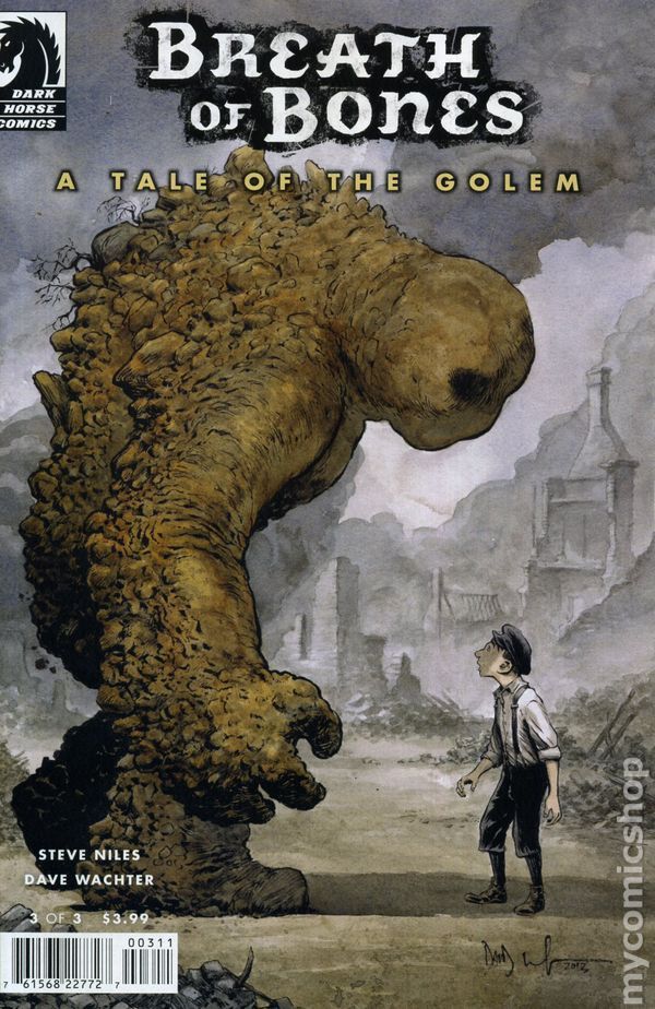 Steve Niles (texte), Dave Wachter (dessin) Breath of Bones. A Tale of the Golem .
 (© Dark Horse Comics)