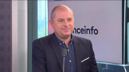 Antoine Jouteau, directeur général du groupe Leboncoin, le 3 juin 2022. (FRANCEINFO / RADIO FRANCE)