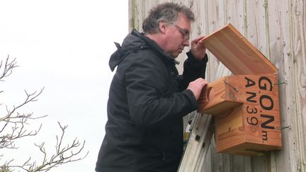 Des nichoirs à rapaces installés dans les exploitations de la région de la Seine-Maritime&nbsp; (France 3)