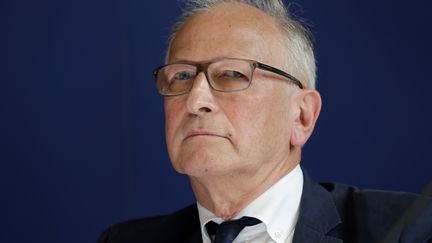 Alain Fischer,&nbsp;professeur d'immunologie pédiatrique, le 5 juillet 2017. (THOMAS SAMSON / AFP)