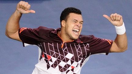 Jo-Wilfried Tsonga laisse exploser sa joie