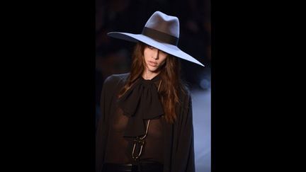 Défilé Saint Laurent pap printemps-été 2013, à Paris (septembre 2012)
 (M.Bureau.AFP)