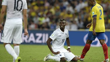 Le milieu de terrain français Paul Pogba n'a pas été très en vue contre l'Equateur