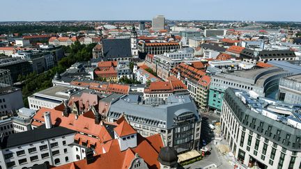 Vue panoramique de Leipzig le 25 juillet 2019. (JENS KALAENE / DPA-ZENTRALBILD)