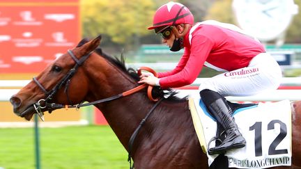 Marie Velon détient le nouveau record de nombre de victoires en une année pour une femme jockey. 