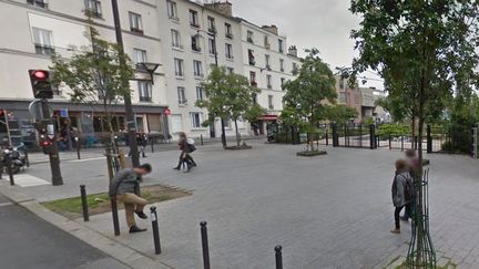 La rue pajol, dans le 18e arrondissement de Paris, en mai 2016. (GOOGLE STREET VIEW)