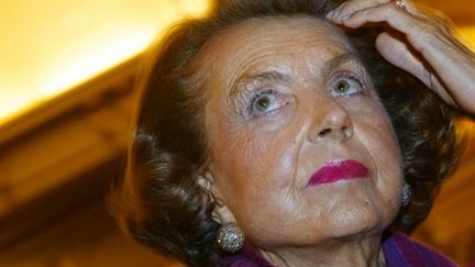 Liliane Bettencourt (novembre 2002) (AFP / Joël Saget)