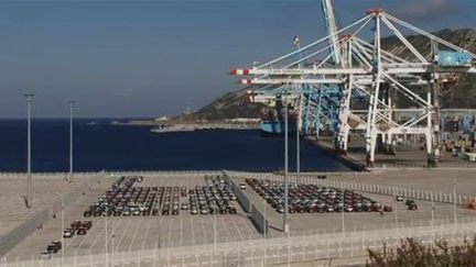 Le port Tanger Med construit à proximité de Tanger, symbole de la renaissance de la ville. (AFP)