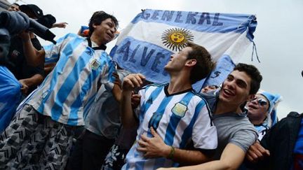 &nbsp; (Des supporters argentins ont parcouru pus de 2.000 km pour venir à Rio © Maxppp)