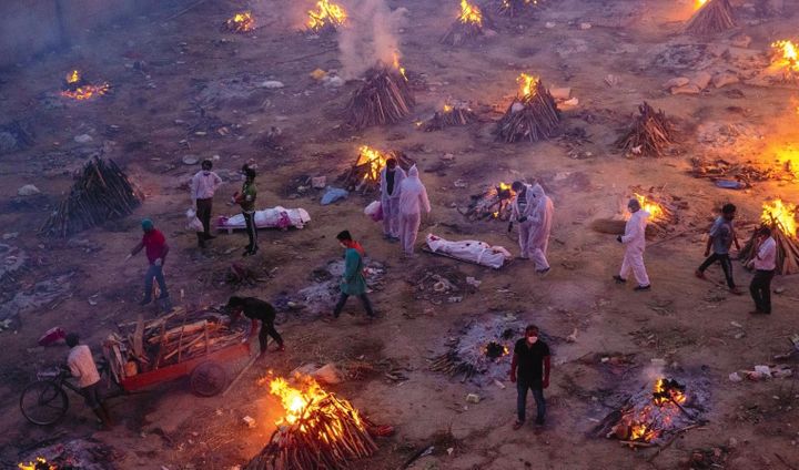 New Delhi, Inde, 23 avril 2021 (© Danish Siddiqui / Reuters)