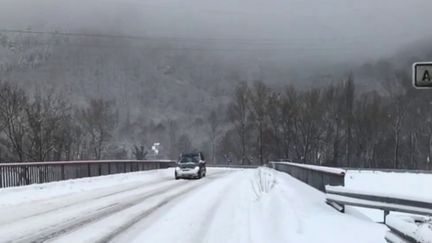 La neige est tombée en abondance le 10 décembre (France 2)