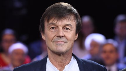 Nicolas Hulot lors de "L'Emission politique" sur France 2, le 22 novembre 2018. (BERTRAND GUAY / AFP)