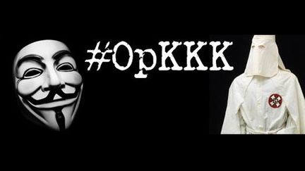  (Les noms doivent être révélés sur le hashtag #OpKKK © Capture d'écran Twitter)