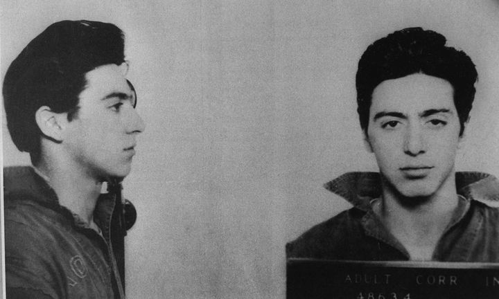 "Mug shot" de l'acteur Al Pacino, en 1961. ( /SIPA / SIPA)