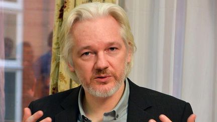 &nbsp; (Julian Assange réfugié à l'ambassade d'Equateur depuis juin 2012 © SIPA | John Stillwell)