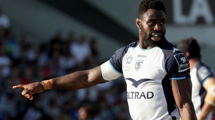 Fulgence Ouedraogo sous le maillot de Montpellier. (ROMAIN PERROCHEAU / AFP)