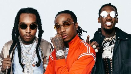 Takeoff, Quavo et Offset, les trois membres de Migos. (Facebook/Migos)