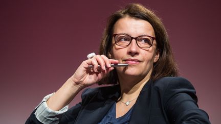 La députée écologiste Cécile Duflot lors du&nbsp;congrès des Jeunes socialistes à Paris, le 19 décembre 2015. (REVELLI-BEAUMONT / SIPA)