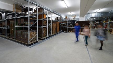 L'une des réserves du Mucem, à Marseille. (MUCEM / YVES INCHIERMAN)