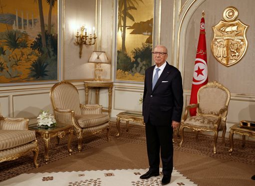 Le président tunisien Beji Caïd Essebsi à Tunis le 3 août 2016 (REUTERS - Zoubeir Souissi)