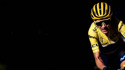 La gagnante du Tour de France Femmes 2022, Annemiek Van Vleuten, le 31 juillet 2022. (JEFF PACHOUD / AFP)