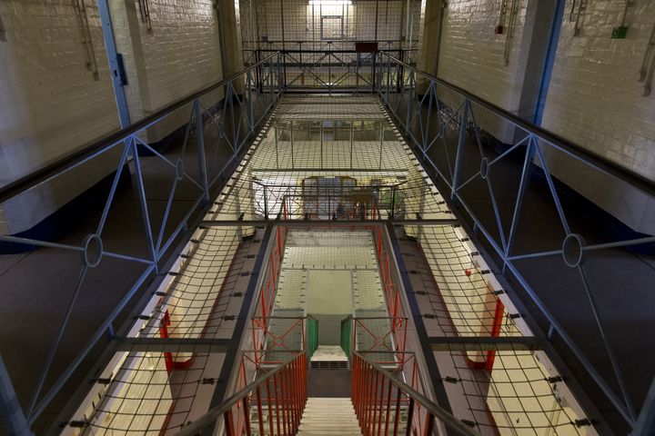 Vue générale de la prison de Reading, lors de l'exposition "Inside" , septembre 2016.
 (Justin Tallis / AFP)