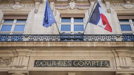 Le batiment de la Cour des comptes à Paris. (LUC NOBOUT / MAXPPP)