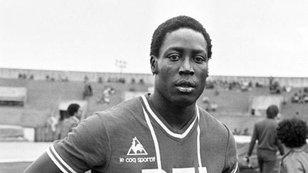 Jean-Pierre Adams, footballeur international français à Paris, le 26 juillet 1977. (AFP)