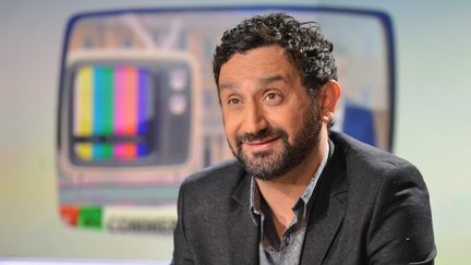 L'animateur Cyril Hanouna, le 30 avril 2015 sur LCI. (IBO / SIPA)