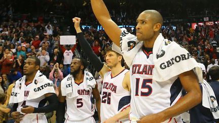 Paul Millsap, DeMarre Carroll, Kyle Korver et Al Horford, les favoris au titre que personne n'attendait (CURTIS COMPTON/AP/SIPA / AP)