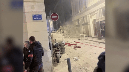 Effondrement d’immeubles à Marseille : "On fait tout ce qu’on peut faire" pour sauver des vies affirme Benoit Payan, le maire de la ville (France 2)