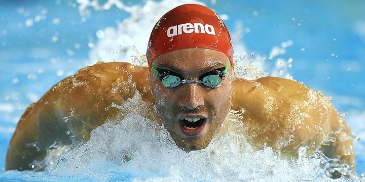 Jérémy Stravius champion de France du 100m papillon 2016