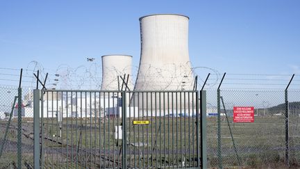 La centrale de Civaux (Vienne), à l'arrêt en raison de réparations, le 11 novembre 2022. (JEAN-FRANCOIS FORT / HANS LUCAS)