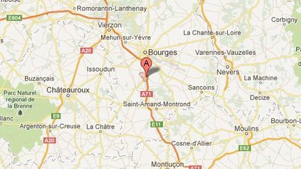 Ag&eacute;e de 26 ans, cette femme est morte alors qu'elle se rendait aux urgences &agrave; Bourges (Cher), le 25 f&eacute;vrier 2013. (FTVI /GOOGLE MAPS)