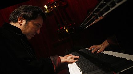 Le pianiste Fazil Say ici en concert le 9 mars 2014 à Beyrouth.
 (BILAL JAWICH / ANADOLU AGENCY)