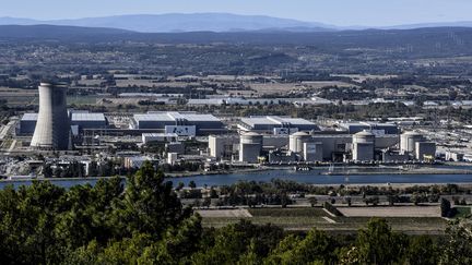 La centrale nucléaire du Tricastin, le 10 octobre 2017. (PHILIPPE DESMAZES / AFP)