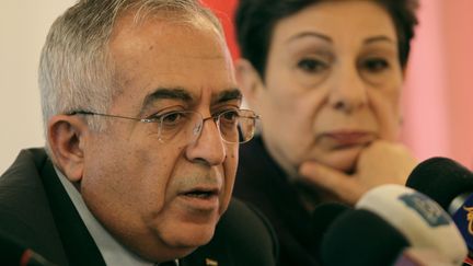 Salam Fayyad, le Premier ministre palestinien, photographi&eacute; ici le 25 mars 2013, est d&eacute;missionnaire de son poste depuis samedi 13 avril. (ABBAS MOMANI / AFP)