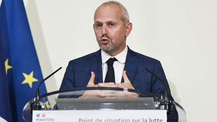 Le directeur général de la santé, Jérôme Salomon, le 19 novembre 2020 à Paris. (BERTRAND GUAY / AFP)