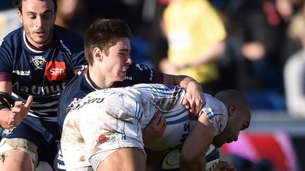 Les Bordelais ont essayé mais n'ont pas pu franchir le match d'Exeter (NICOLAS TUCAT / AFP)